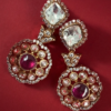 Amrapali Moissanite Dublet Premium Designer Earrings