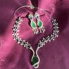 Premium AD Designer Necklace Set