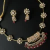 Premium Polki Dainty Hasli Necklace Set