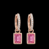 Rose Gold Pink Little Dangler