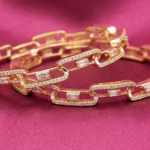 Gold Tone Designer Pair of Bangles